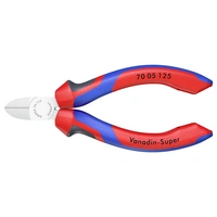 Knipex 70 05 125 Werkstatt Seitenschneider mit Facette 125mm Knipex 70 05 125 Werkstatt Seitenschneider mit Facette 125mm