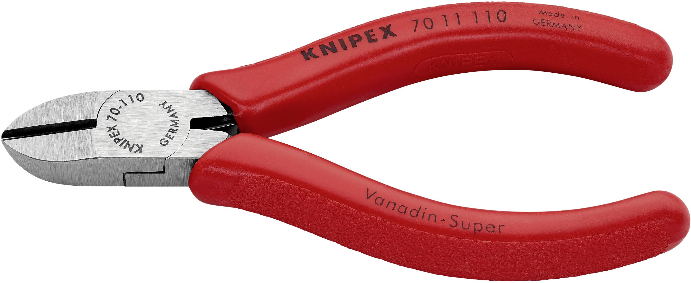Knipex 70 11 110 Werkstatt Seitenschneider mit Facette 110 mm