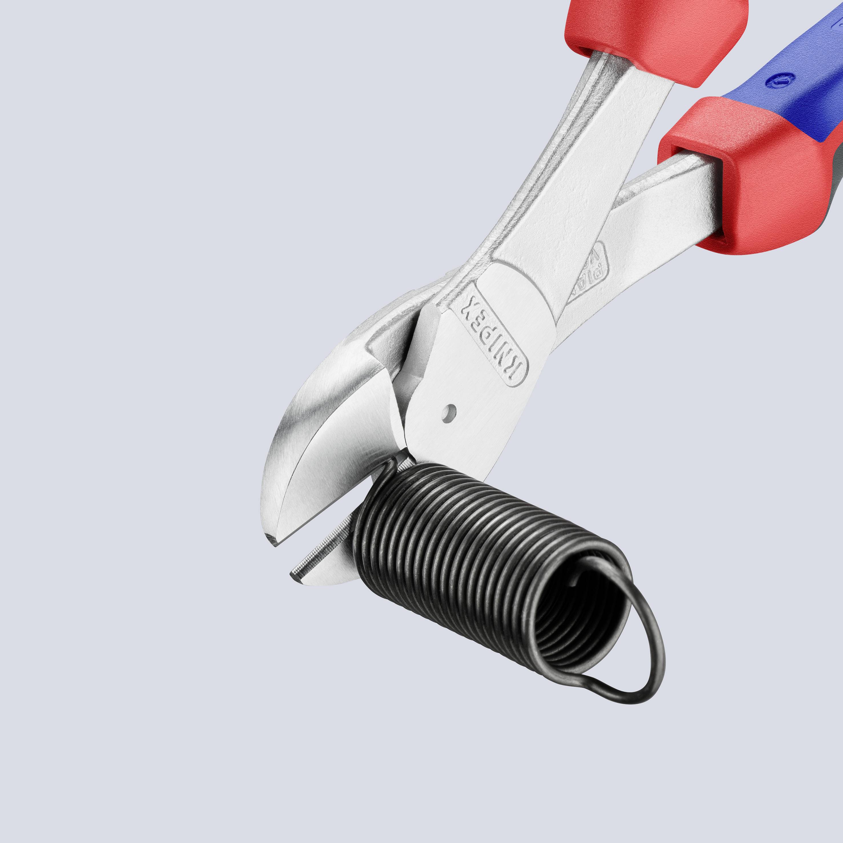 Knipex 74 05 250 Werkstatt Kraft-Seitenschneider mit Facette 250 mm