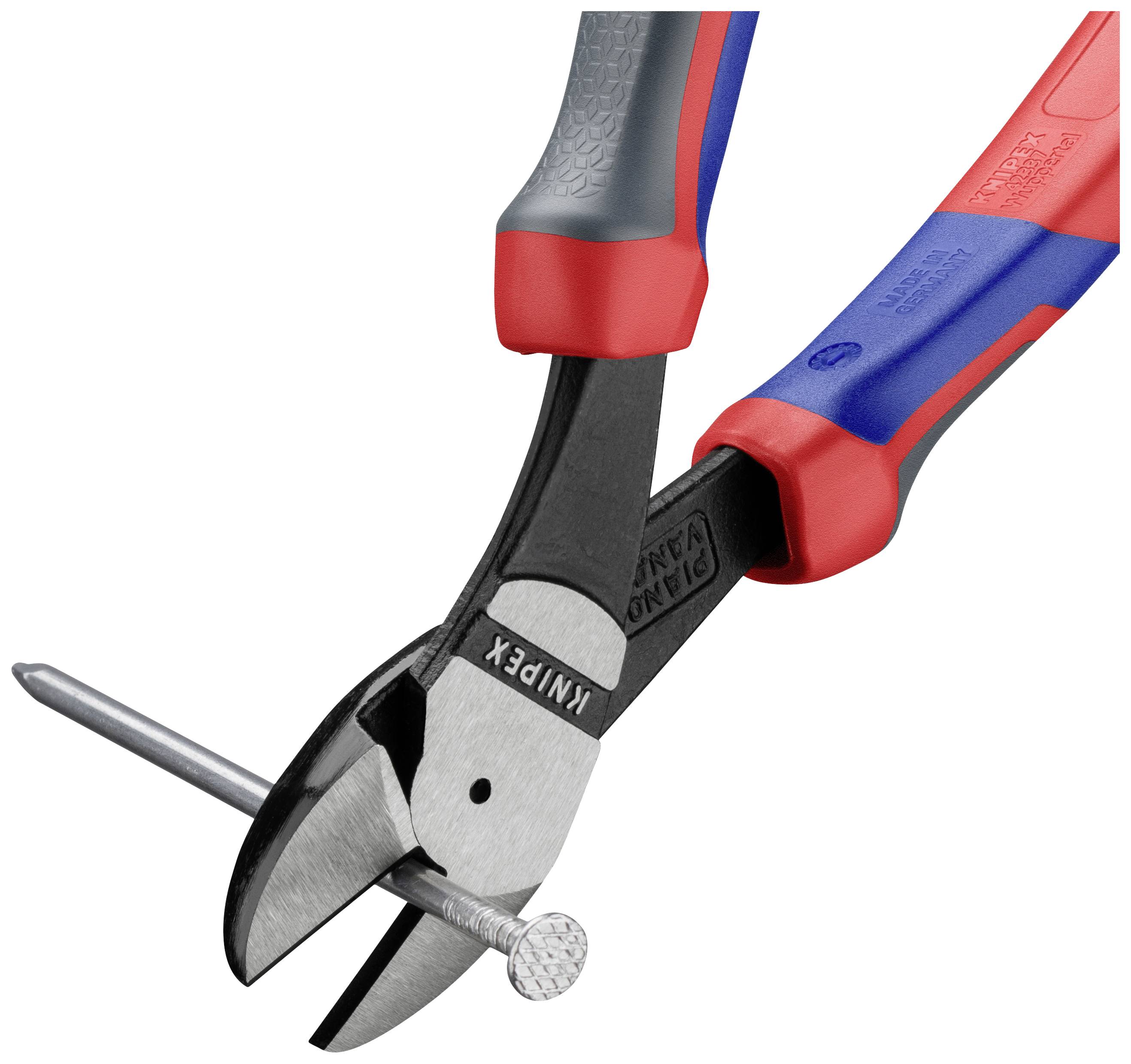 Knipex 74 22 200 Werkstatt Kraft-Seitenschneider mit Facette 200mm