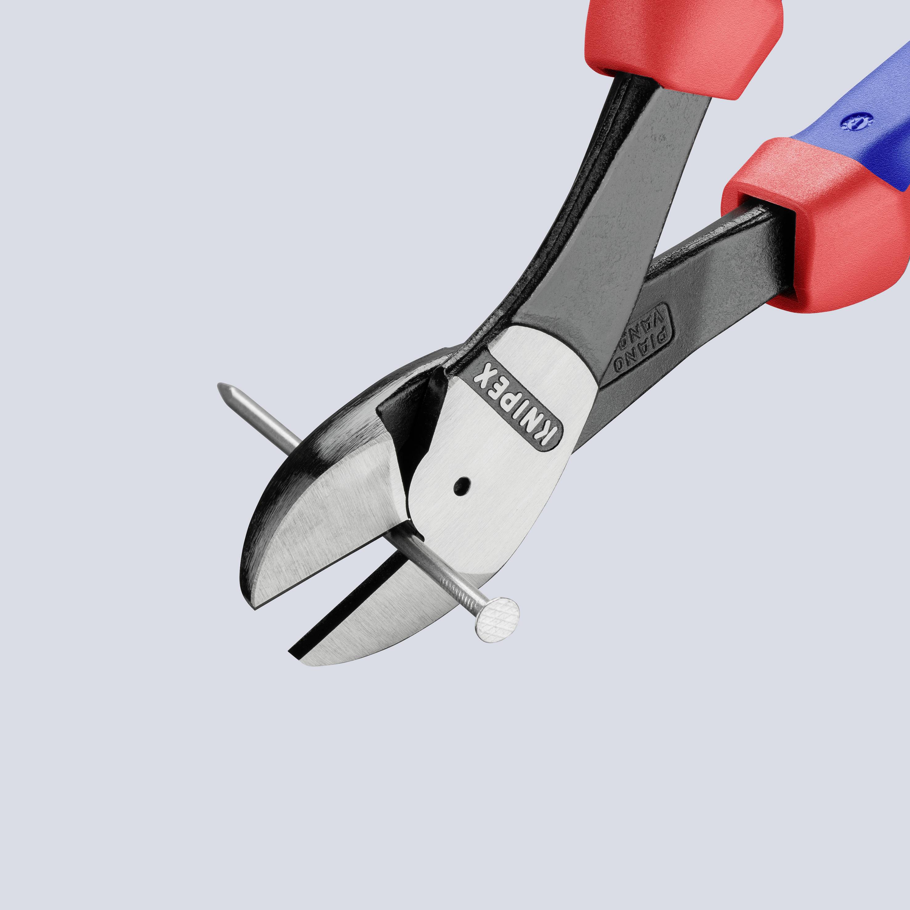 Knipex 74 22 250 Werkstatt Kraft-Seitenschneider mit Facette 250 mm