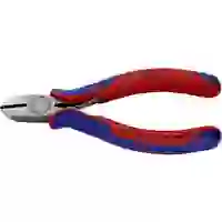 Knipex 76 12 125 Elektronik- u. Feinmechanik Seitenschneider mit Facette 125 mm Knipex 76 12 125 Elektronik- u. Feinmechanik Seitenschneider mit Facette 125 mm