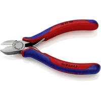 Knipex 76 22 125 Elektronik- u. Feinmechanik Seitenschneider ohne Facette 125mm Knipex 76 22 125 Elektronik- u. Feinmechanik Seitenschneider ohne Facette 125mm