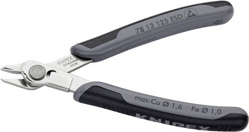 Knipex Super-Knips 78 13 125 ESD ESD Printzange ohne Facette 125 mm