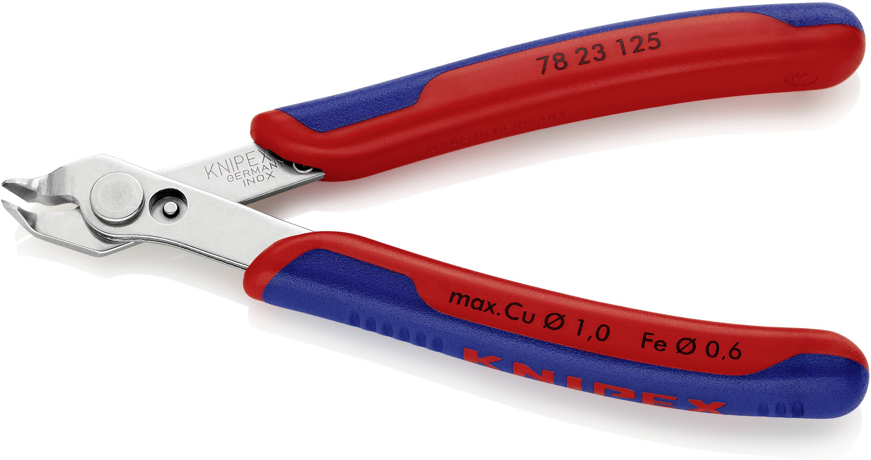 Knipex Super-Knips 78 23 125 Elektronik- u. Feinmechanik Printzange ohne Facette 125mm