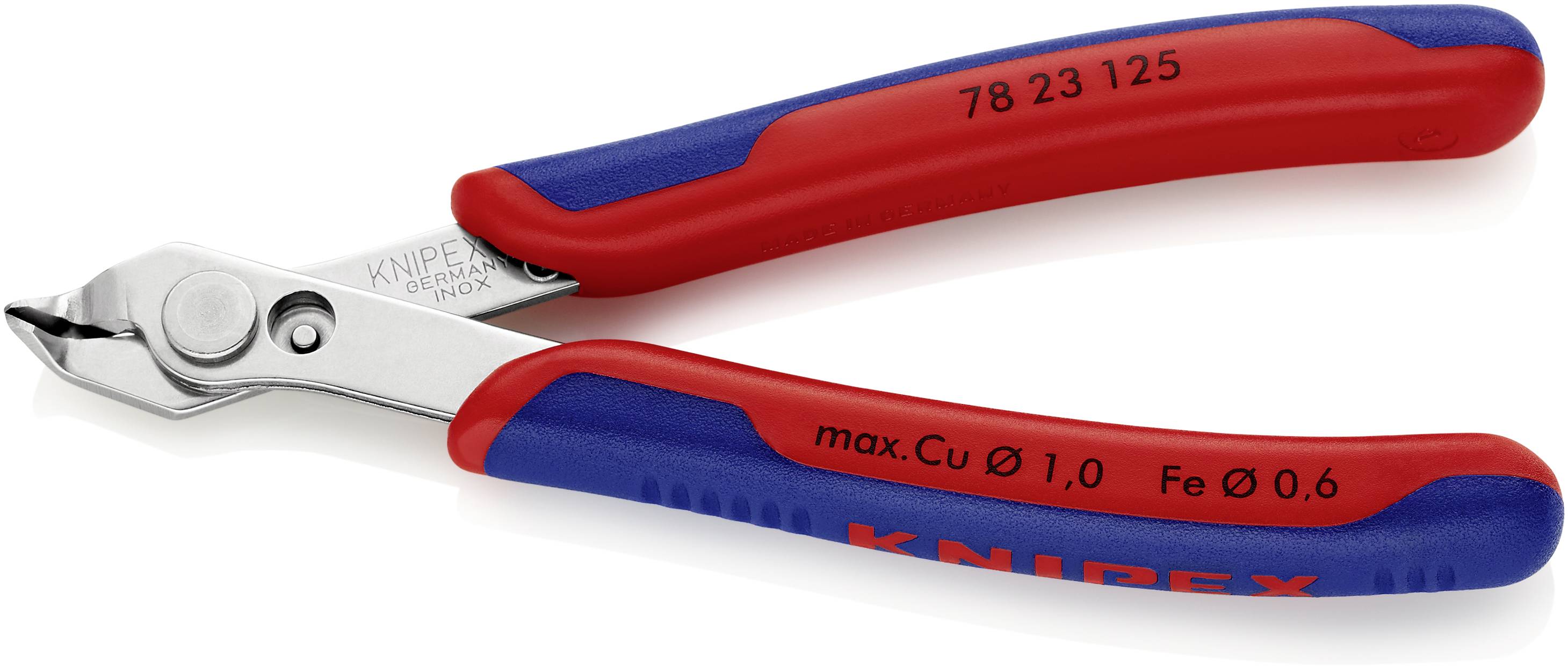 Knipex Super-Knips 78 23 125 Elektronik- u. Feinmechanik Printzange ohne Facette 125 mm