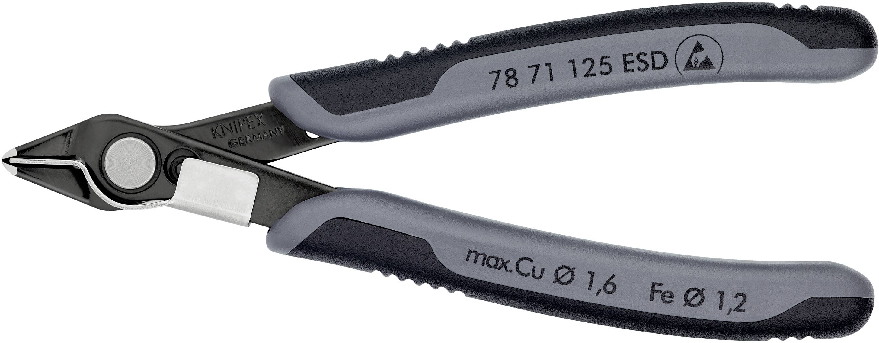 Knipex Super-Knips 78 71 125 ESD ESD Printzange ohne Facette 125mm