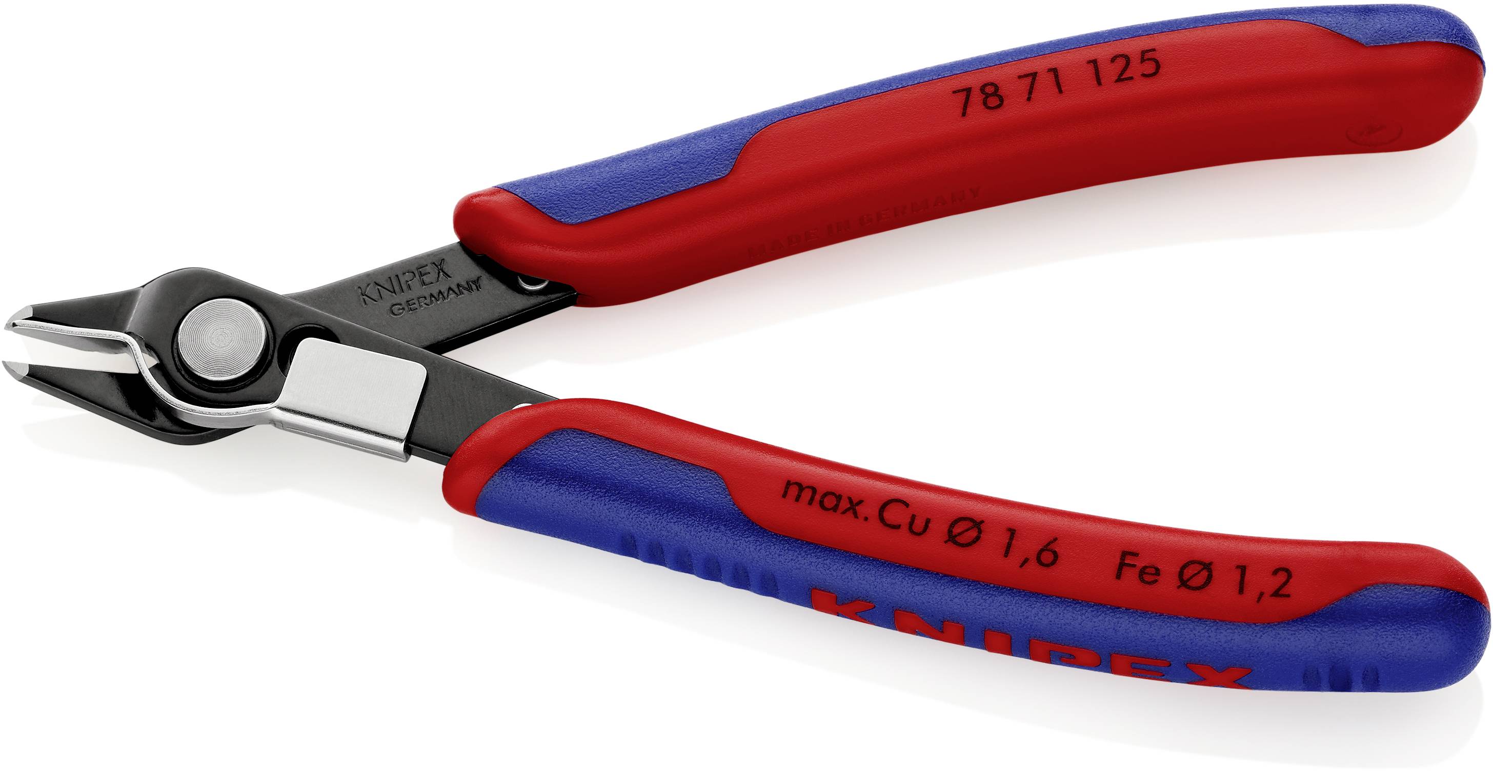 Knipex Super-Knips 78 71 125 Elektronik- u. Feinmechanik Printzange ohne Facette 125mm