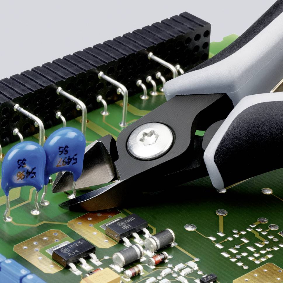 Knipex 79 12 125 ESD ESD Seitenschneider mit Facette 125 mm