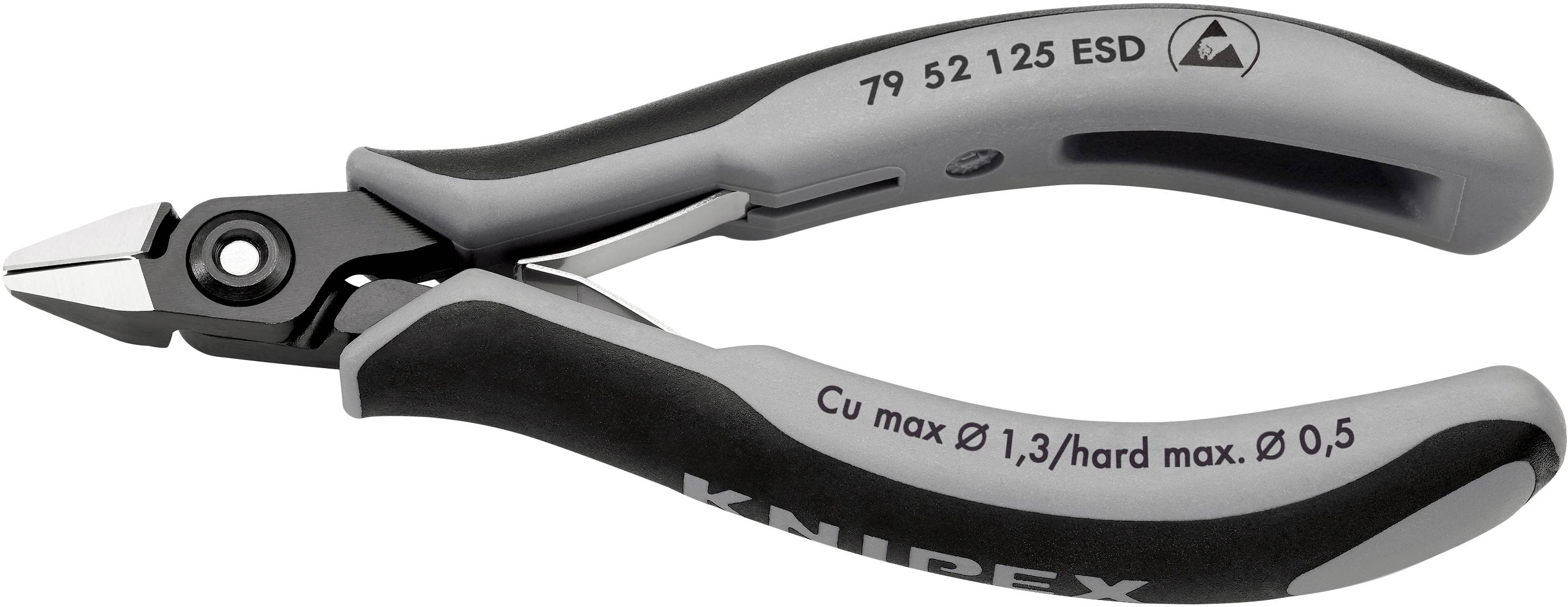 Knipex 79 52 125 ESD ESD Seitenschneider mit Facette 125 mm