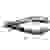 Knipex 79 62 125 Elektronik- u. Feinmechanik Seitenschneider ohne Facette 125mm