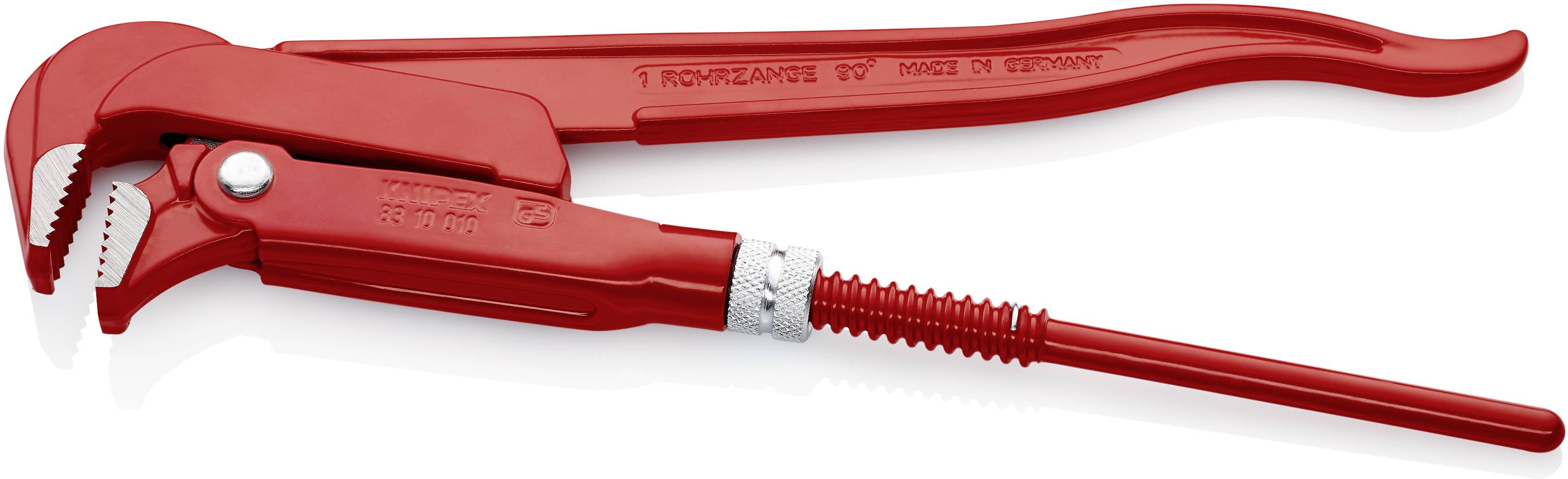 Knipex 83 10 010 Eckrohrzange 90° 1"