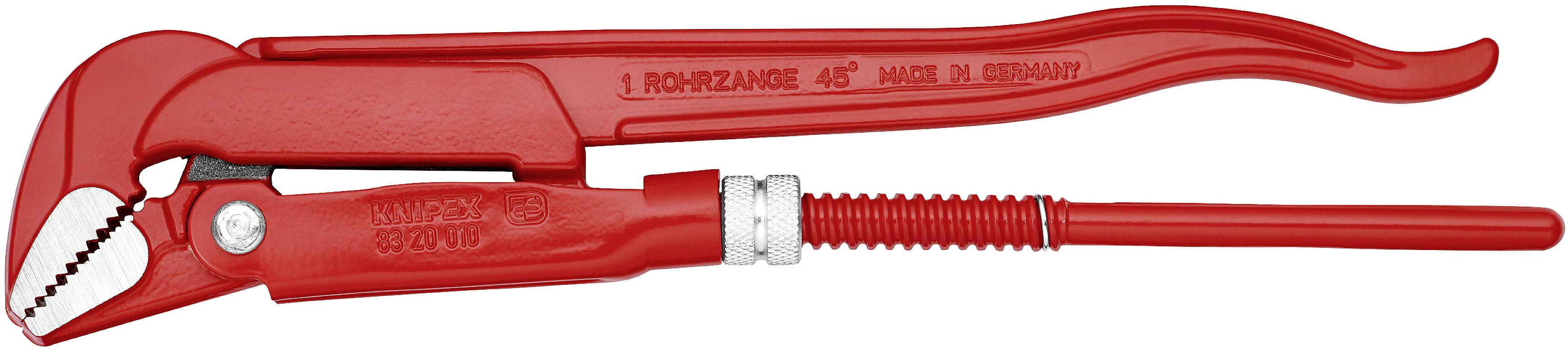 Knipex 83 20 010 Eckrohrzange 45° 1"