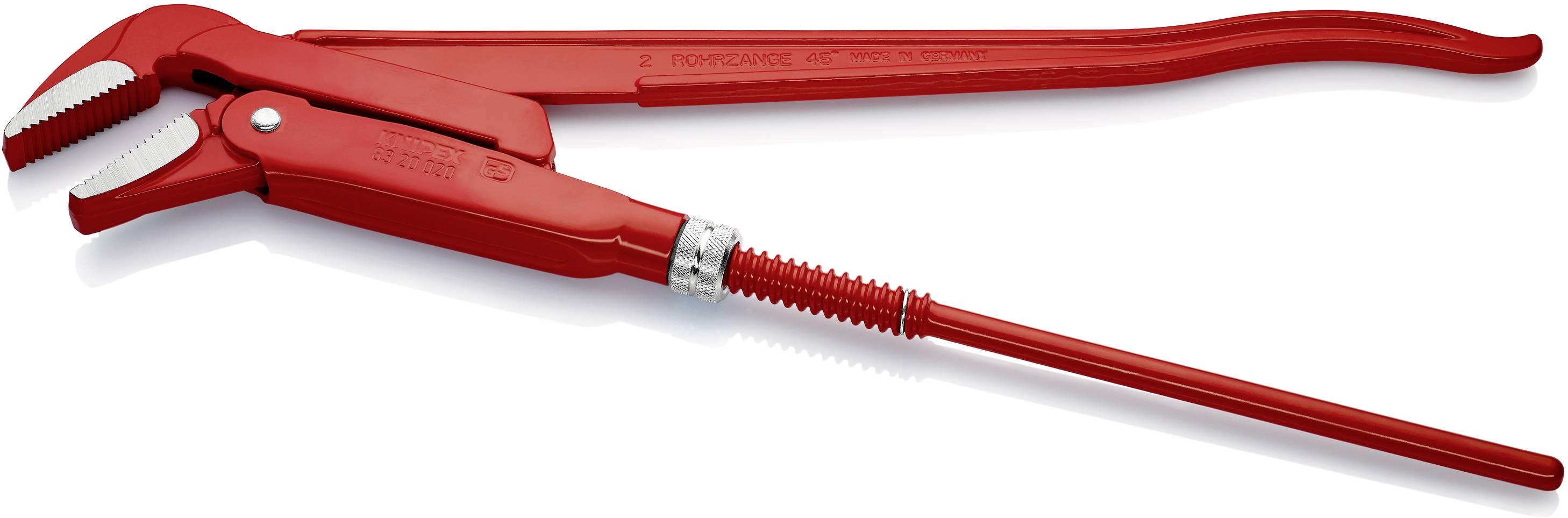 Knipex 83 20 020 Eckrohrzange 45° 2"