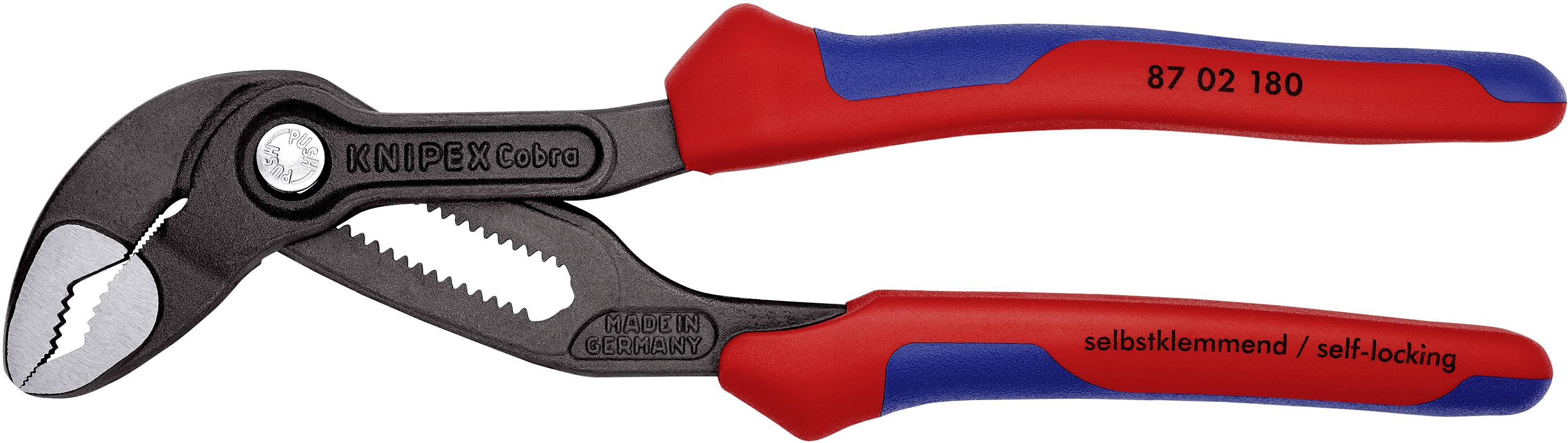 Knipex Cobra 87 02 180 Wasserpumpenzange Schlüsselweite (metrisch) 36 mm 180 mm