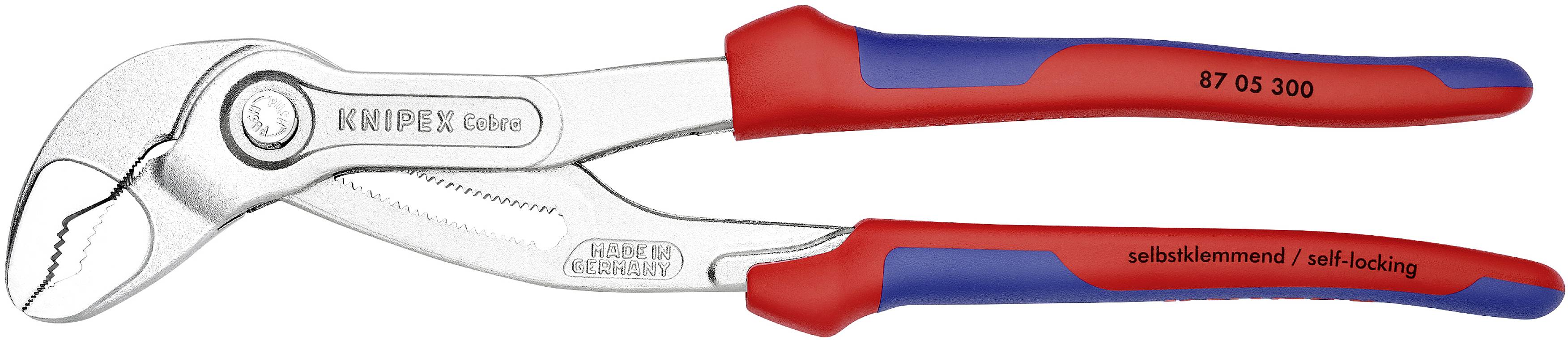 Knipex Cobra 87 05 300 Wasserpumpenzange Schlüsselweite (metrisch) 60mm 300mm