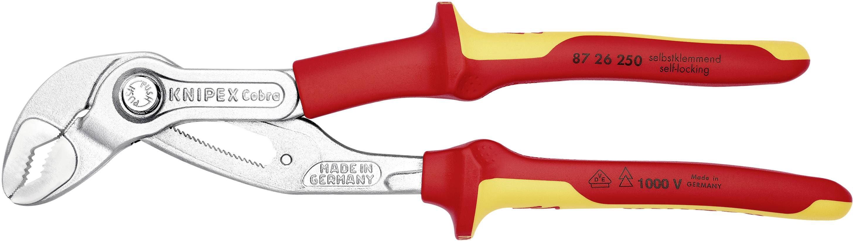 Knipex Cobra 87 26 250 Wasserpumpenzange Schlüsselweite (metrisch) 46mm 250mm