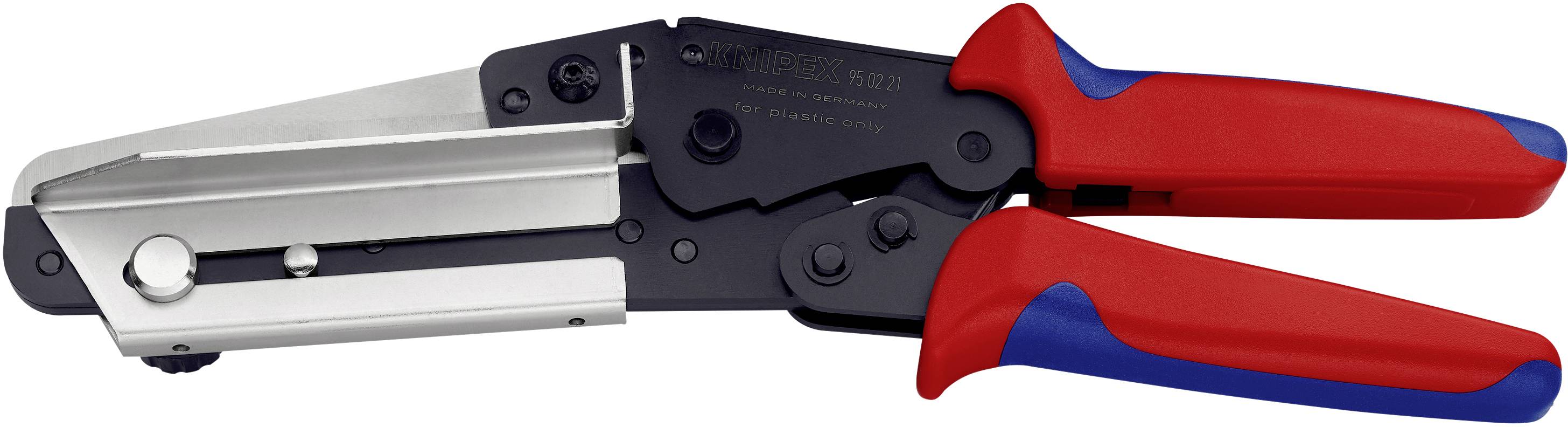 Knipex 95 02 21 Kunststoffschere Geeignet für (Abisoliertechnik) Kabelkanäle 4 mm