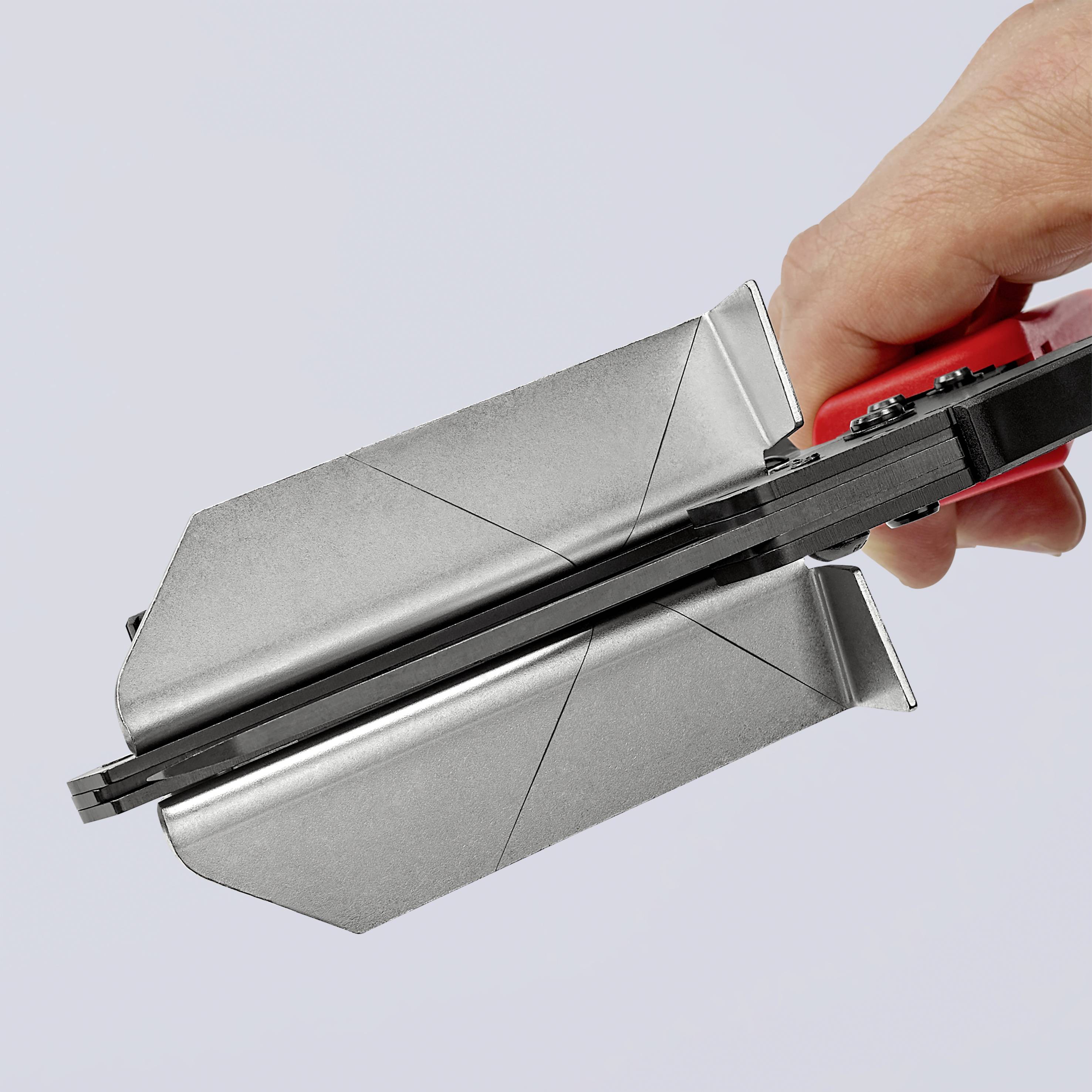 Knipex 95 02 21 Kunststoffschere Geeignet für (Abisoliertechnik) Kabelkanäle 4 mm