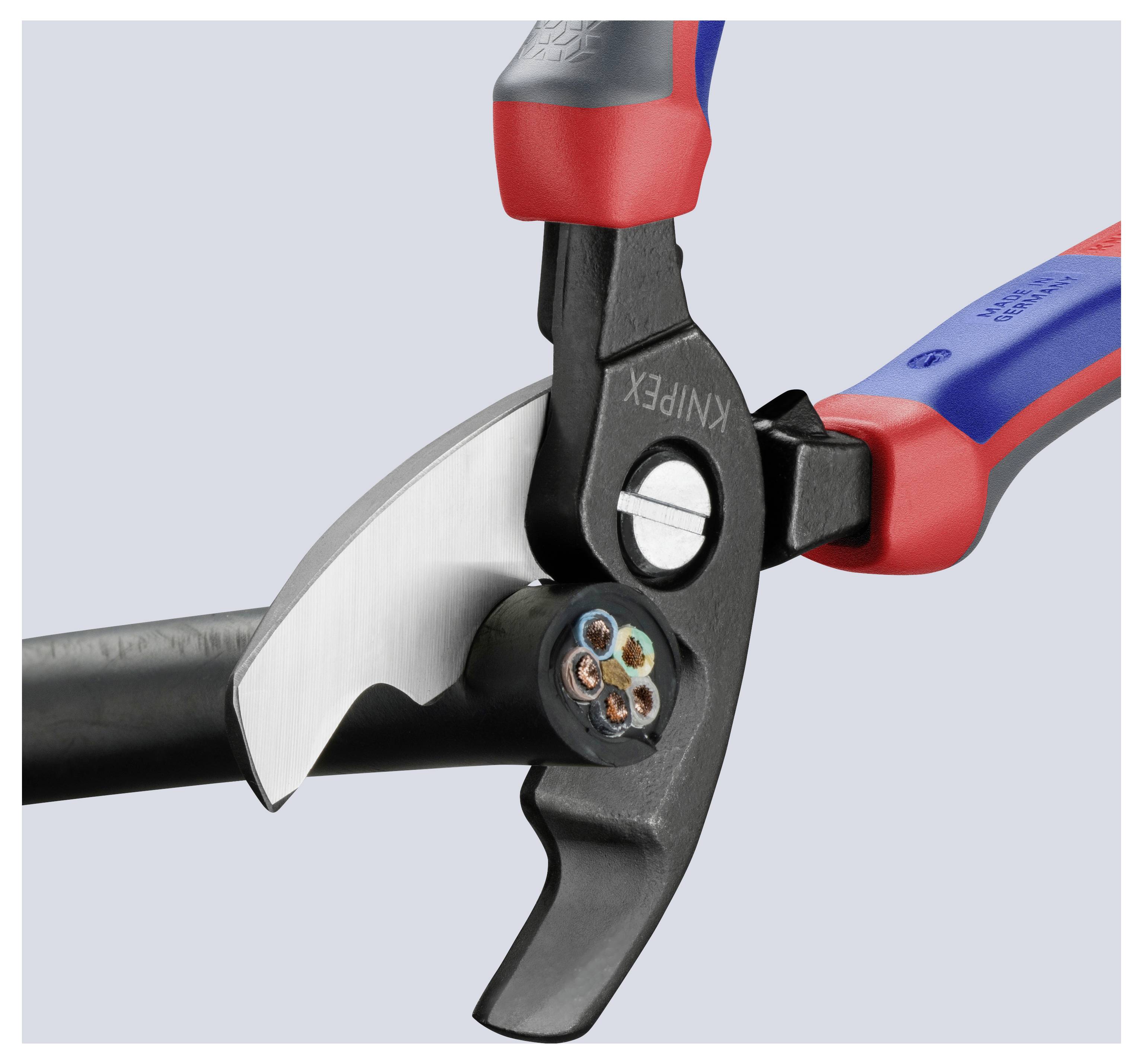 Knipex 95 12 200 Kabelschere Geeignet für (Abisoliertechnik) Alu- und Kupferkabel, ein- und mehrdrähtig 20 mm 70 mm² 2