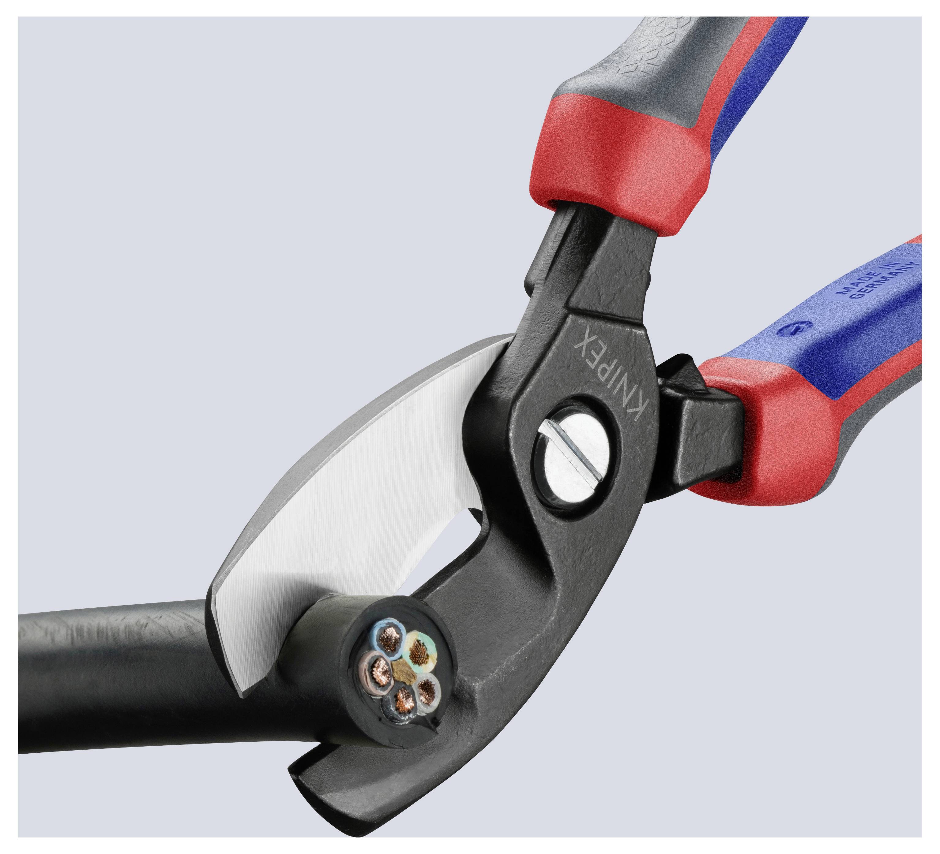 Knipex 95 12 200 Kabelschere Geeignet für (Abisoliertechnik) Alu- und Kupferkabel, ein- und mehrdrähtig 20mm 70mm² 2