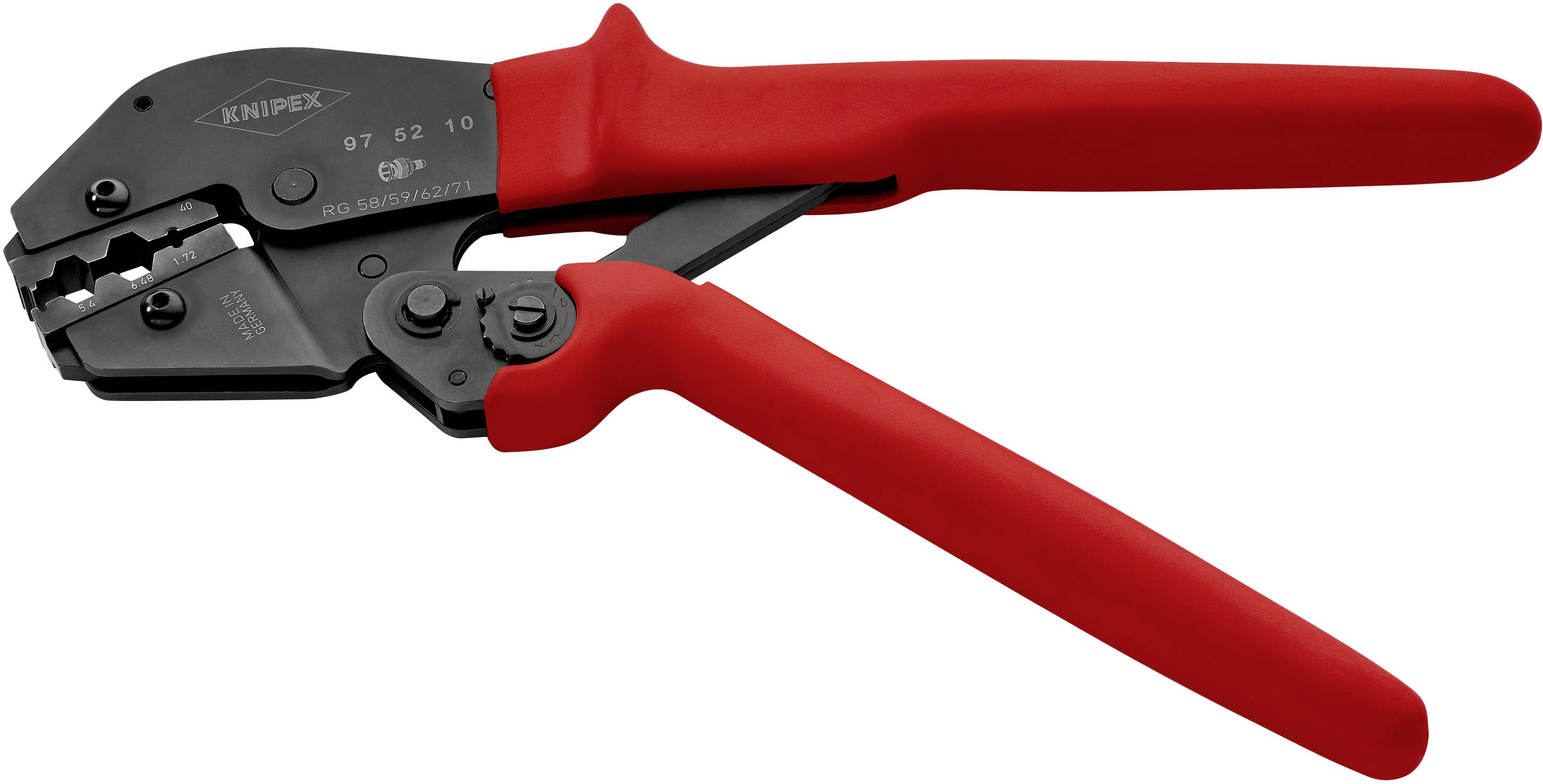 Pinza Crimpare BNC Digitus CRI-02 - Per Cavi RG58, RG59, RG62 Per Telecamere E Video