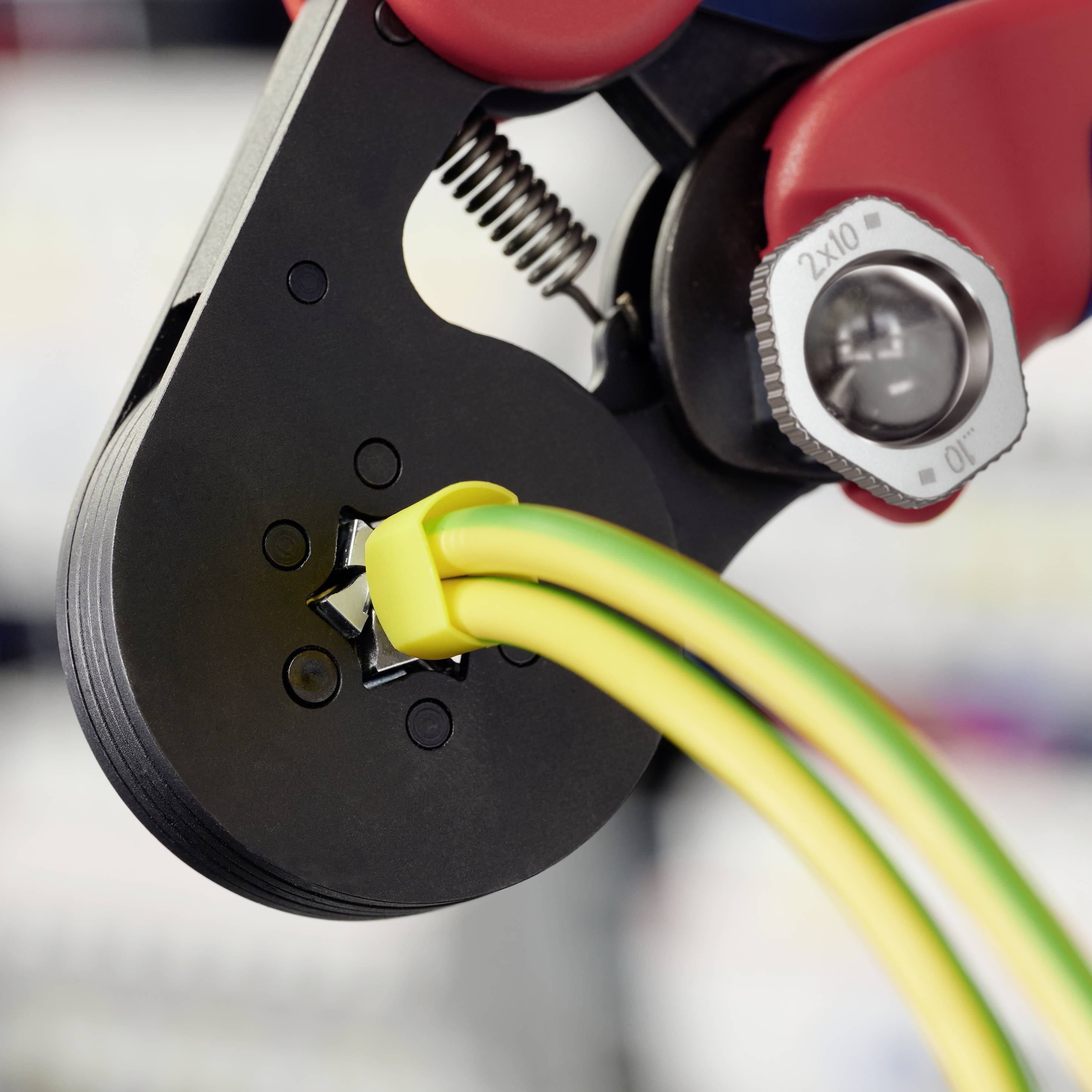 Knipex 97 53 14 Crimpzange Aderendhülsen 0.08 bis 16 mm²