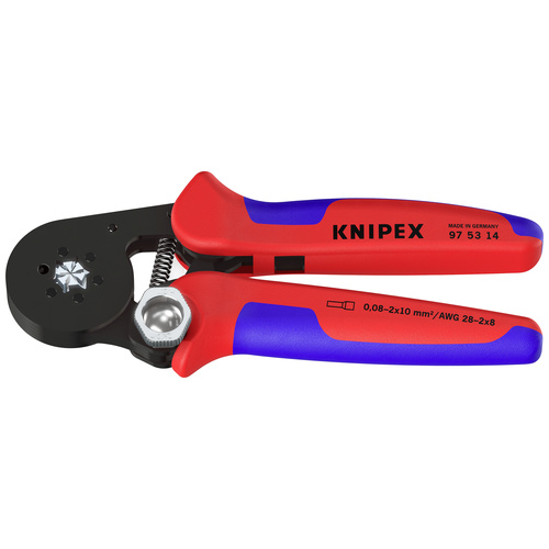 Knipex 97 53 14 Crimpzange Aderendhülsen 0.08 bis 16mm²