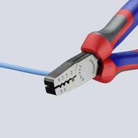 Knipex 97 62 145A Crimpzange Aderendhülsen 0.25 bis 2.5mm² Knipex 97 62 145A Crimpzange Aderendhülsen 0.25 bis 2.5mm²