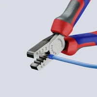 Knipex 97 62 145A Crimpzange Aderendhülsen 0.25 bis 2.5mm² Knipex 97 62 145A Crimpzange Aderendhülsen 0.25 bis 2.5mm²