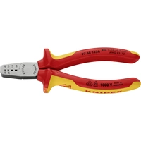 Knipex 97 68 145 A Crimpzange Aderendhülsen 0.25 bis 2.5 mm² Knipex 97 68 145 A Crimpzange Aderendhülsen 0.25 bis 2.5 mm²