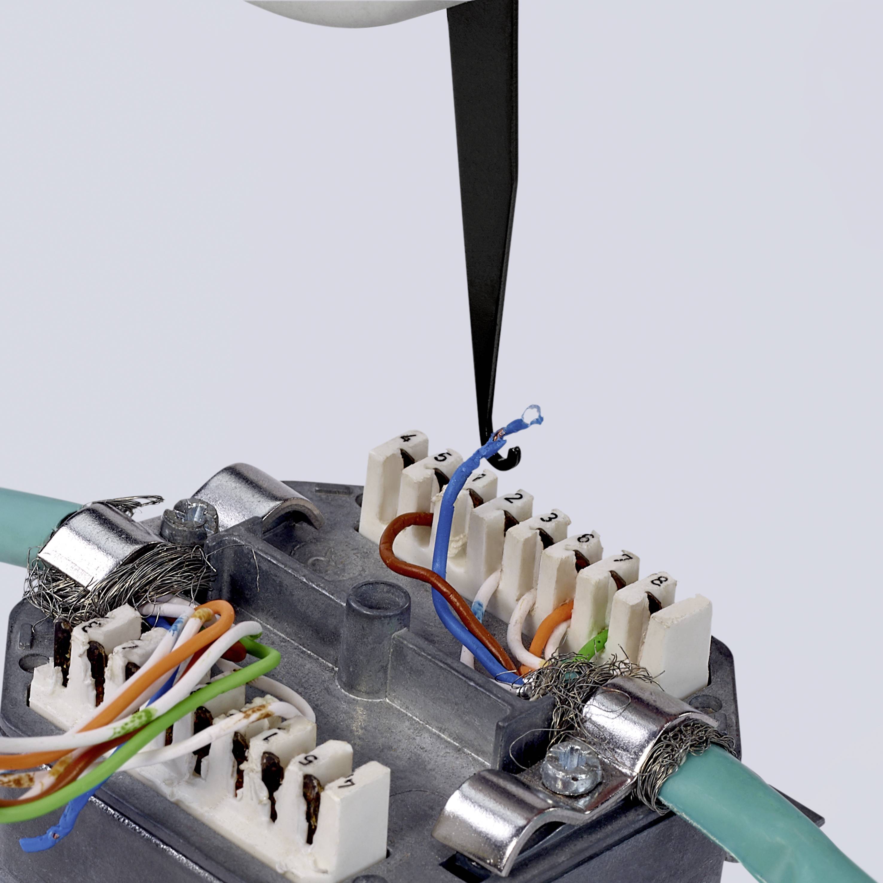 Knipex 97 40 10 Anlegewerkzeug Geeignet für UTP-Datenkabel, STP-Datenkabel, LSA PLUS 0.4 bis 0.8mm