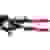 Knipex 95 31 250 Ratschen-Kabelschneider Geeignet für (Abisoliertechnik) Alu- und Kupferkabel, ein- und mehrdrähtig 32mm 240mm²