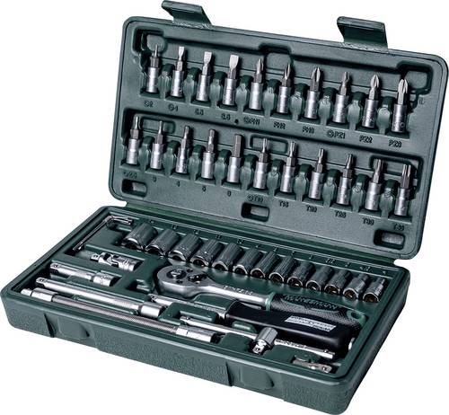 Brüder Mannesmann Steckschlüsselsatz metrisch 1/4 (6.3 mm) 46teilig M 2040