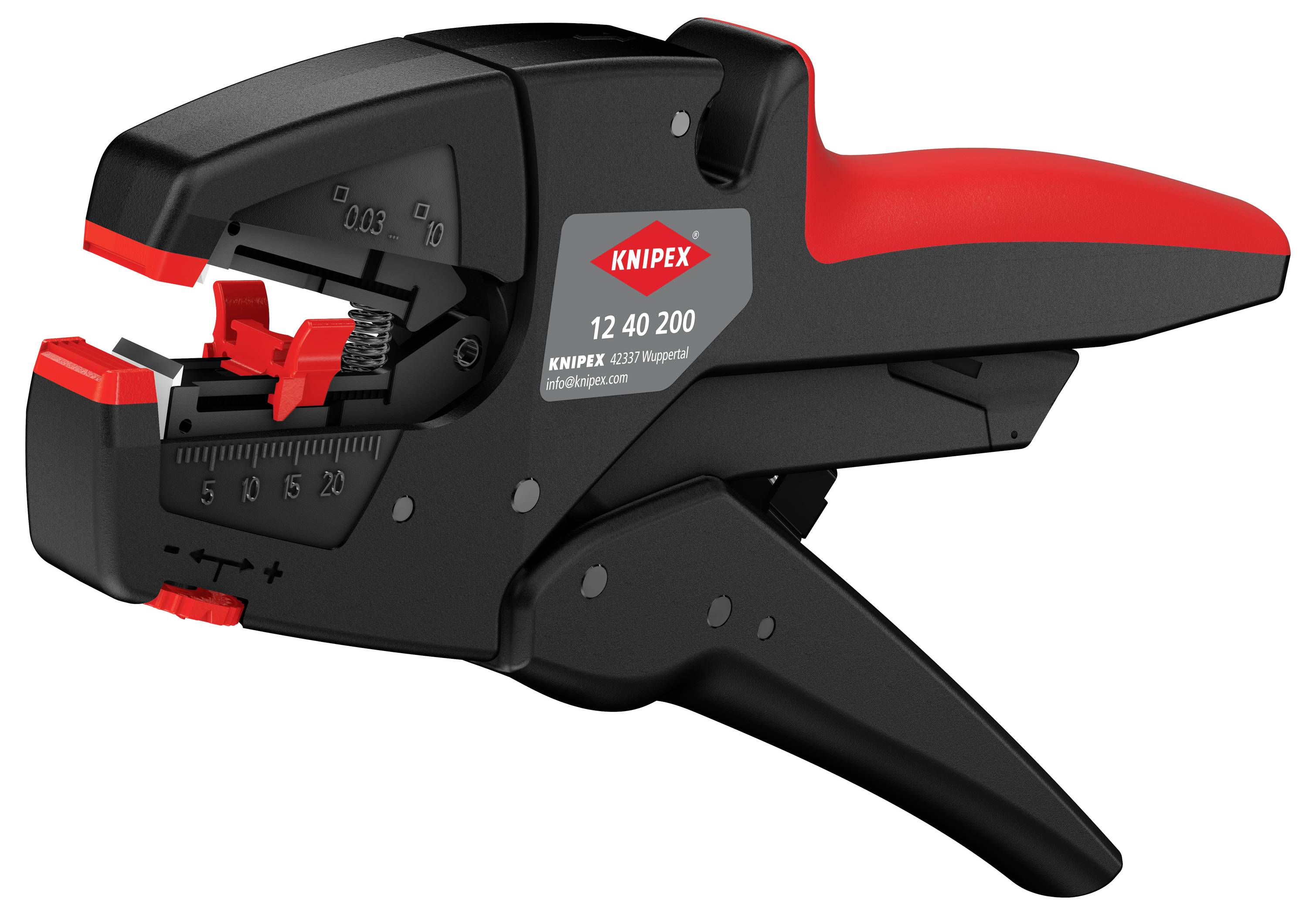 Knipex MultiStrip 10 12 42 195 Automatische Abisolierzange 0.03 Bis 10 Mm 7 Bis 32