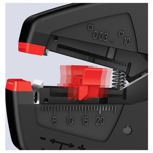 Knipex 12 40 200 Automatische Abisolierzange 0.03 bis 10mm² 7 bis 32 Knipex 12 40 200 Automatische Abisolierzange 0.03 bis 10mm² 7 bis 32