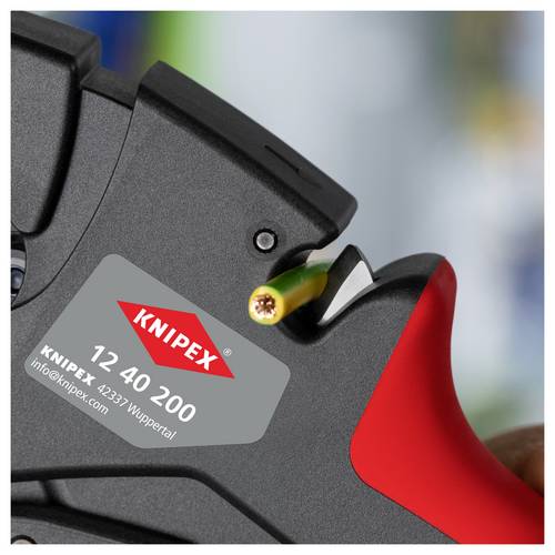 Knipex 12 40 200 Automatische Abisolierzange 0.03 bis 10mm² 7 bis 32 Knipex 12 40 200 Automatische Abisolierzange 0.03 bis 10mm² 7 bis 32