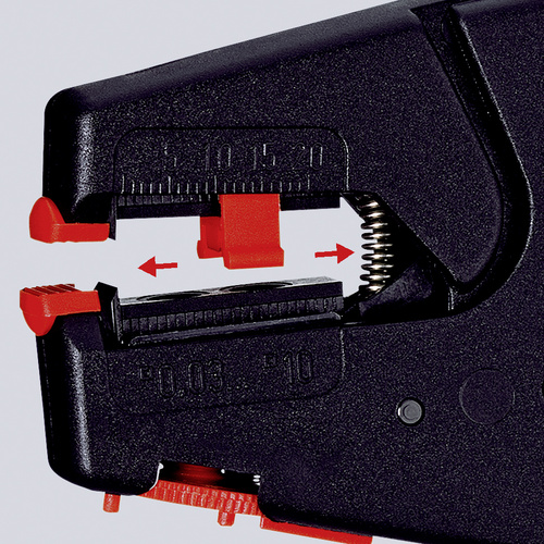 Knipex 12 40 200 Automatische Abisolierzange 0.03 bis 10 mm² 7 bis 32