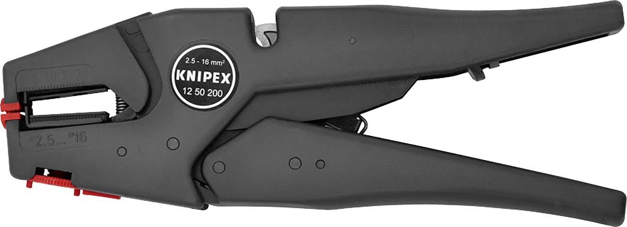 Knipex 12 50 200 Automatische Abisolierzange 2.5 bis 16 mm² 5 bis 13