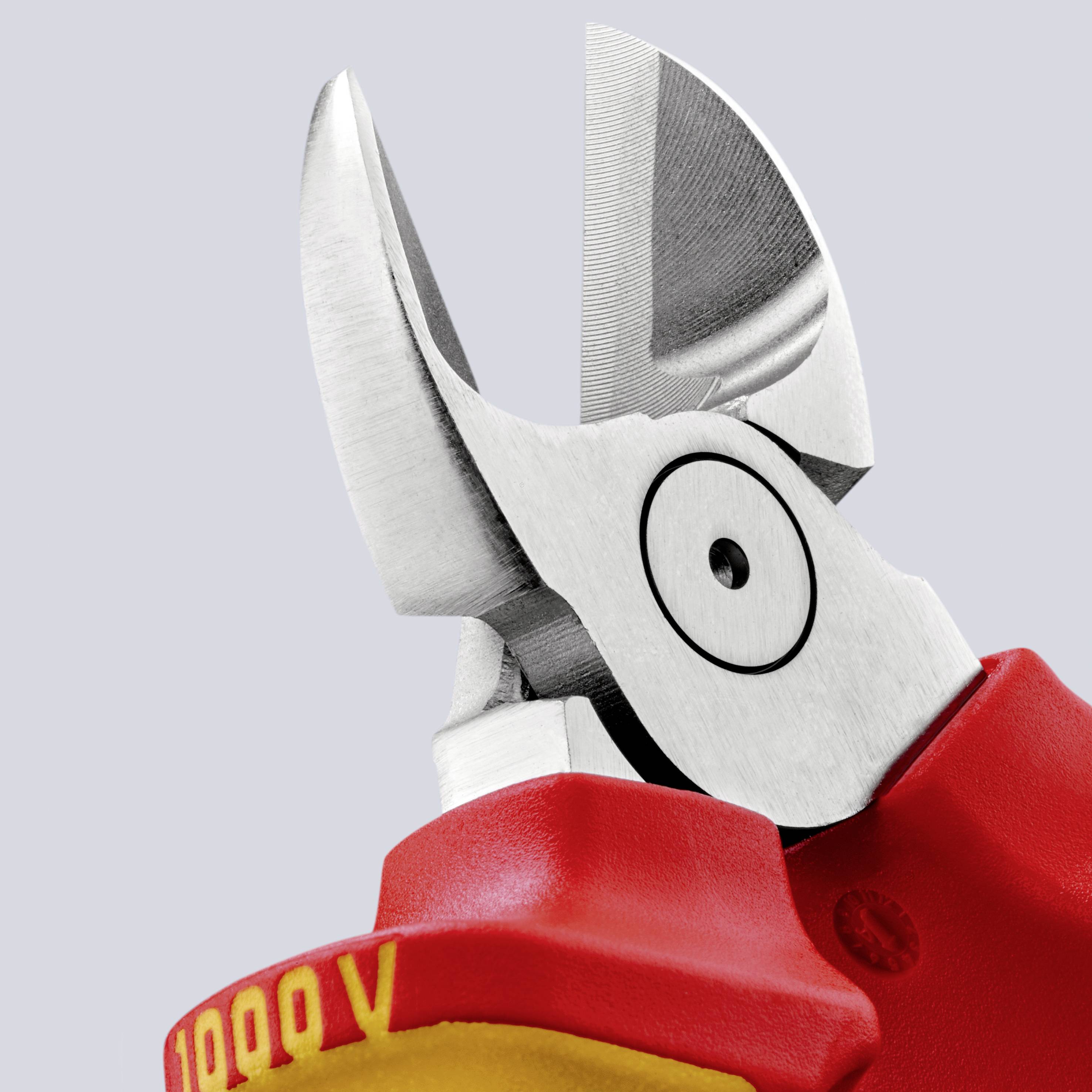 Knipex 70 06 160 VDE Seitenschneider mit Facette 160 mm