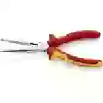 Knipex 26 16 200 VDE Flachrundzange Gerade Vanadium Elektrostahl 200mm Knipex 26 16 200 VDE Flachrundzange Gerade Vanadium Elektrostahl 200mm