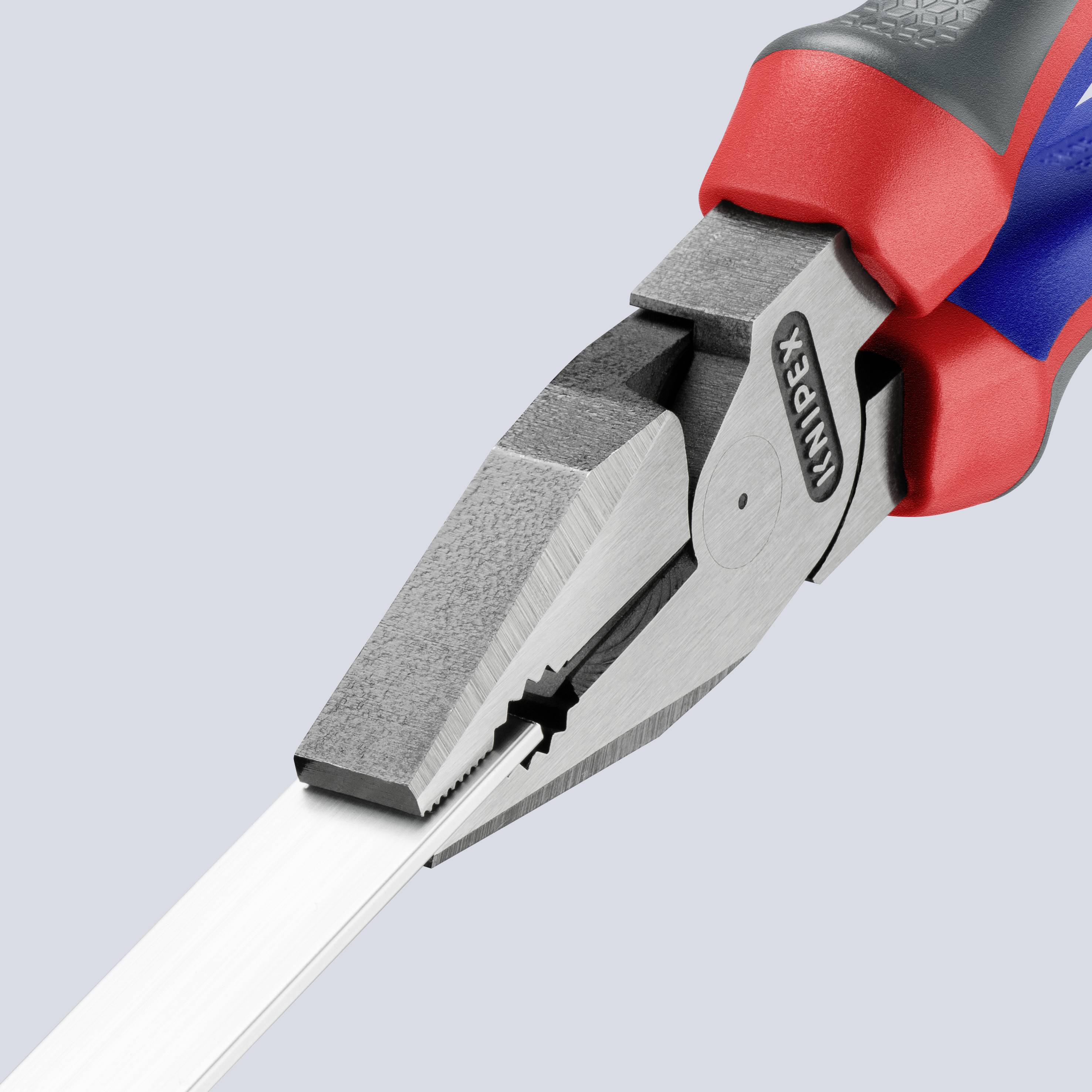 Knipex 02 02 200 Werkstatt Kraft-Kombizange 200 mm DIN ISO 5746