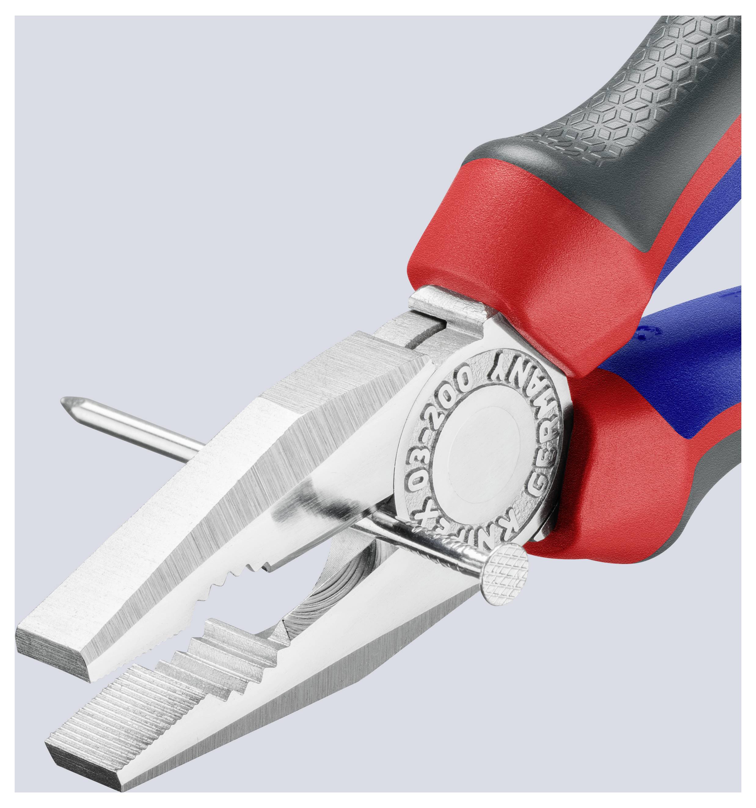 Knipex 03 05 200 Werkstatt Kombizange 200 mm DIN ISO 5746