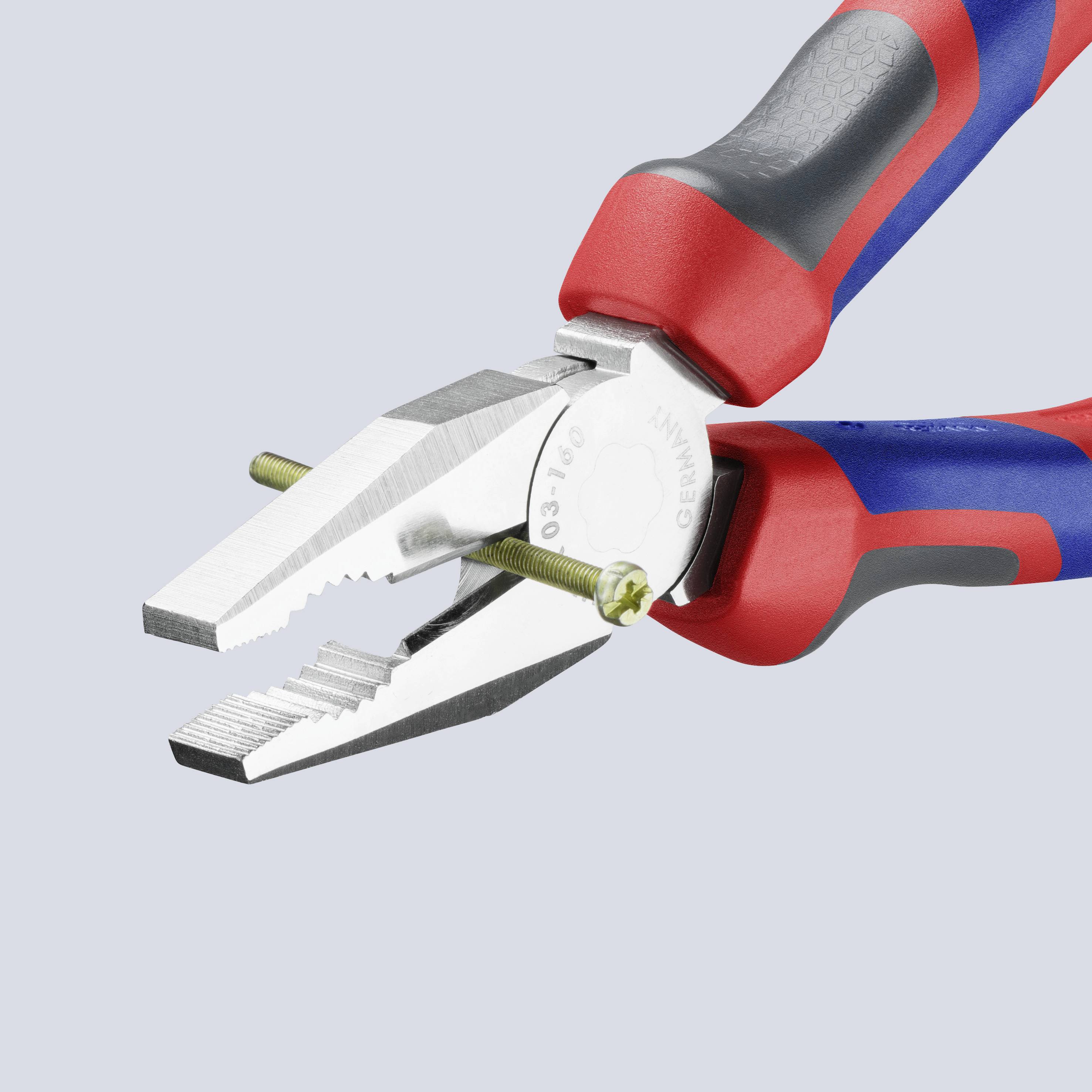 Knipex 03 05 160 Werkstatt Kombizange 160 mm DIN ISO 5746
