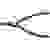 Knipex 46 11 A2 Seegeringzange Passend für (Seegeringzangen) Außenringe 19-60mm Spitzenform (Details) gerade