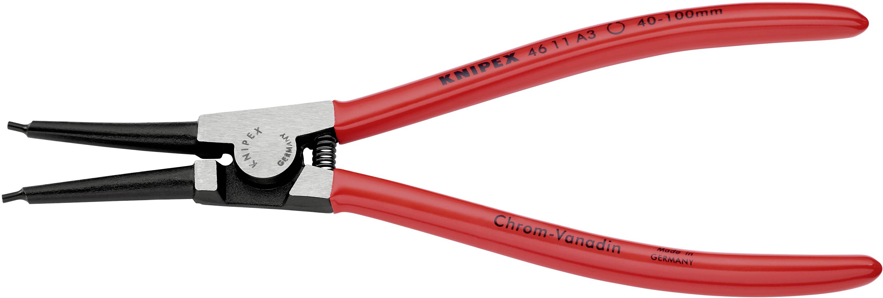 Knipex 48 21 J01 Seegeringzange – Innenringe 8-13 Mm, 90° Abgewinkelt – Präzisionswerkzeug Für Montage & Demontage Von Sicherungsringen