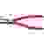 Knipex 46 21 A31 Seegeringzange Passend für (Seegeringzangen) Außenringe 40-100mm Spitzenform (Details) abgewinkelt 90°