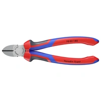 Knipex 70 02 180 Werkstatt Seitenschneider mit Facette 180mm Knipex 70 02 180 Werkstatt Seitenschneider mit Facette 180mm