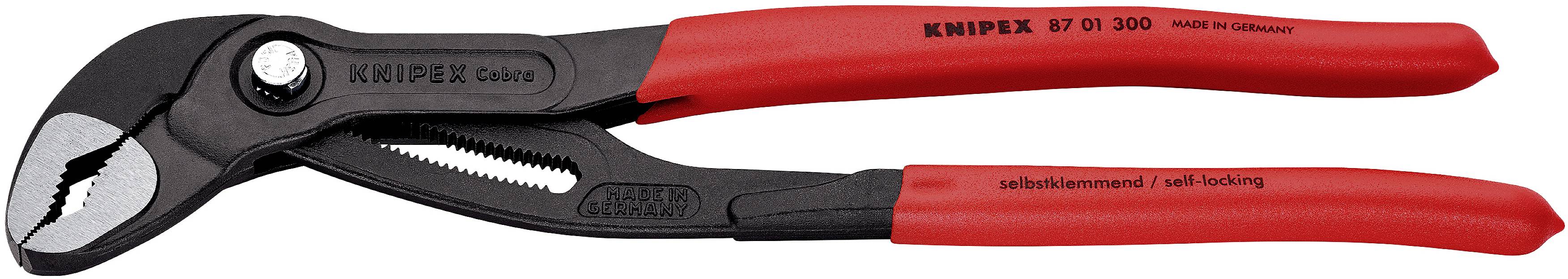 Knipex Cobra 87 01 300 Wasserpumpenzange Schlüsselweite (metrisch) 60mm 300mm