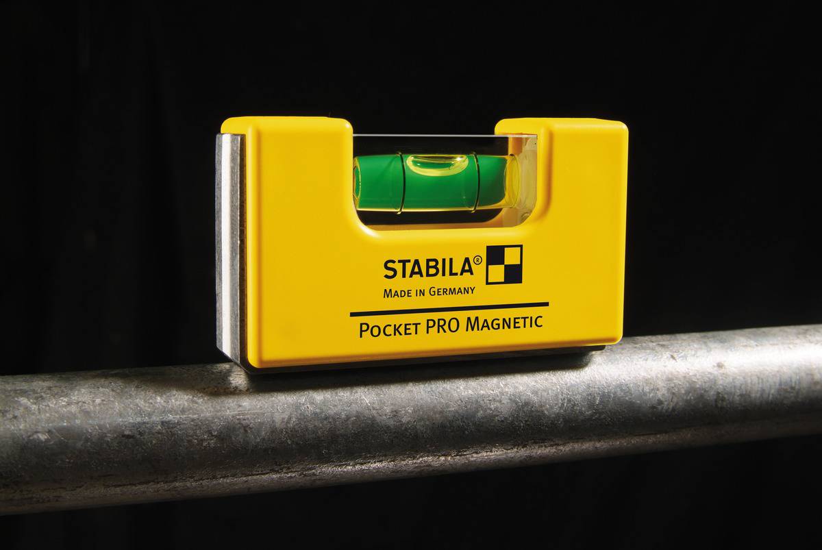 Stabila POCKET PRO MAGNETIC 17768 Mini-Wasserwaage 7cm 1 mm/m